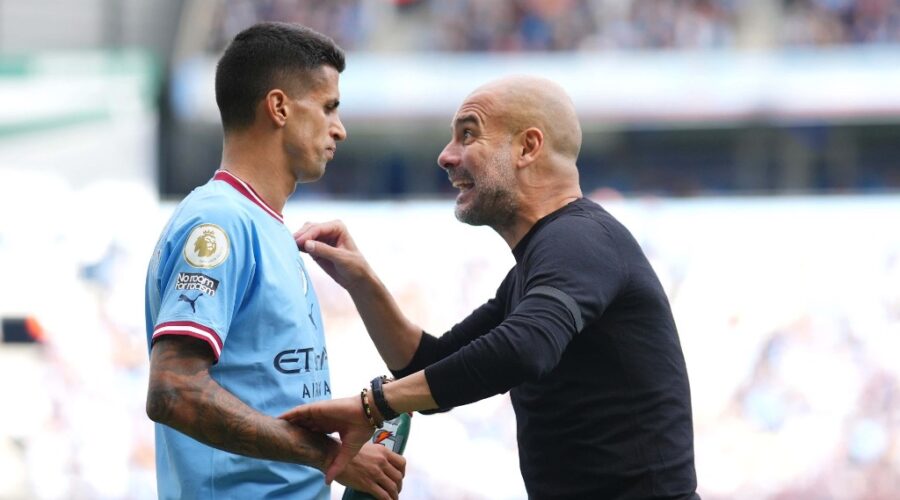 João Cancelo has criticised Manchester City manager Pep Guardiola