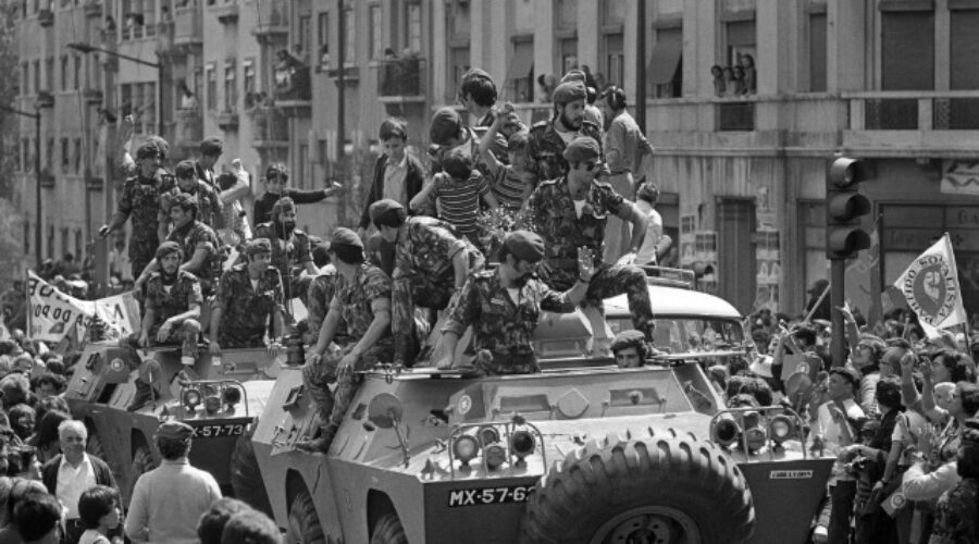 Portugal celebrate the 50th anniversary of the Carnation Revolution