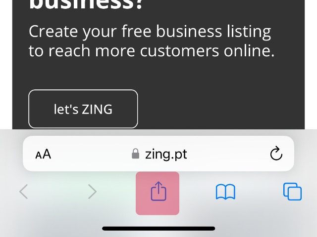 Install ZING app on iOS step1